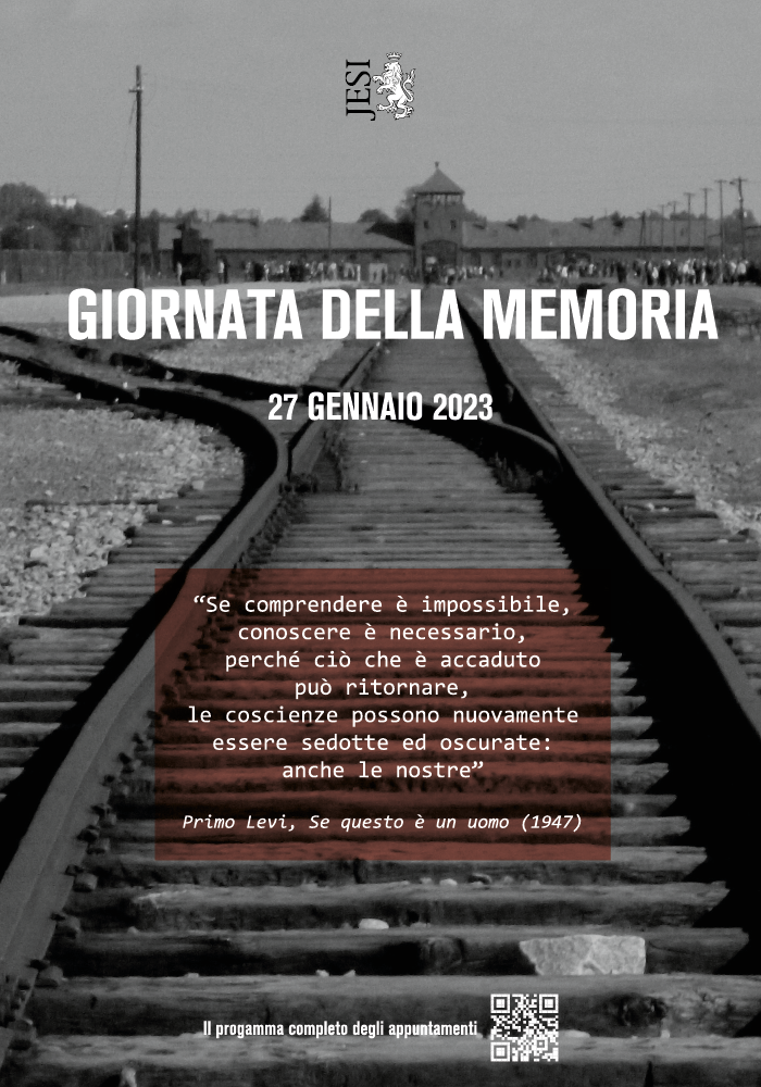 Manifesto Giornata della Memoria 2023