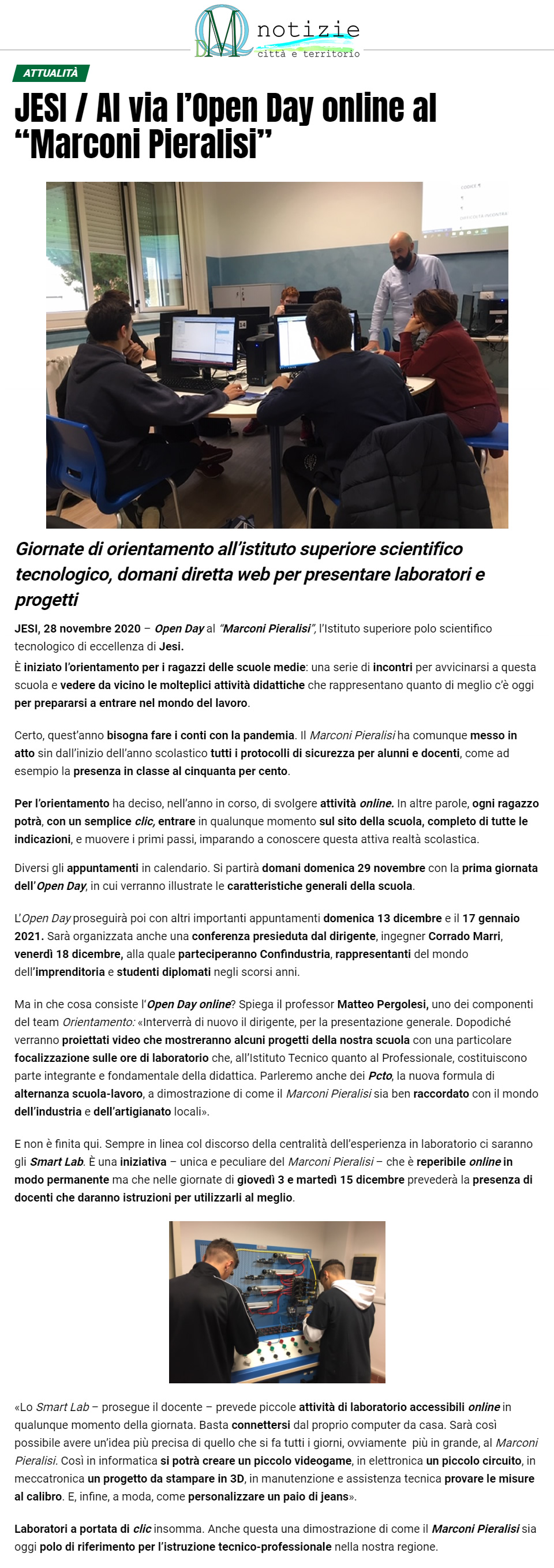 Articolo QdM Notizie
