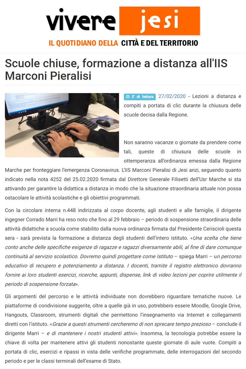 Vivere Jesi 27.02.2020