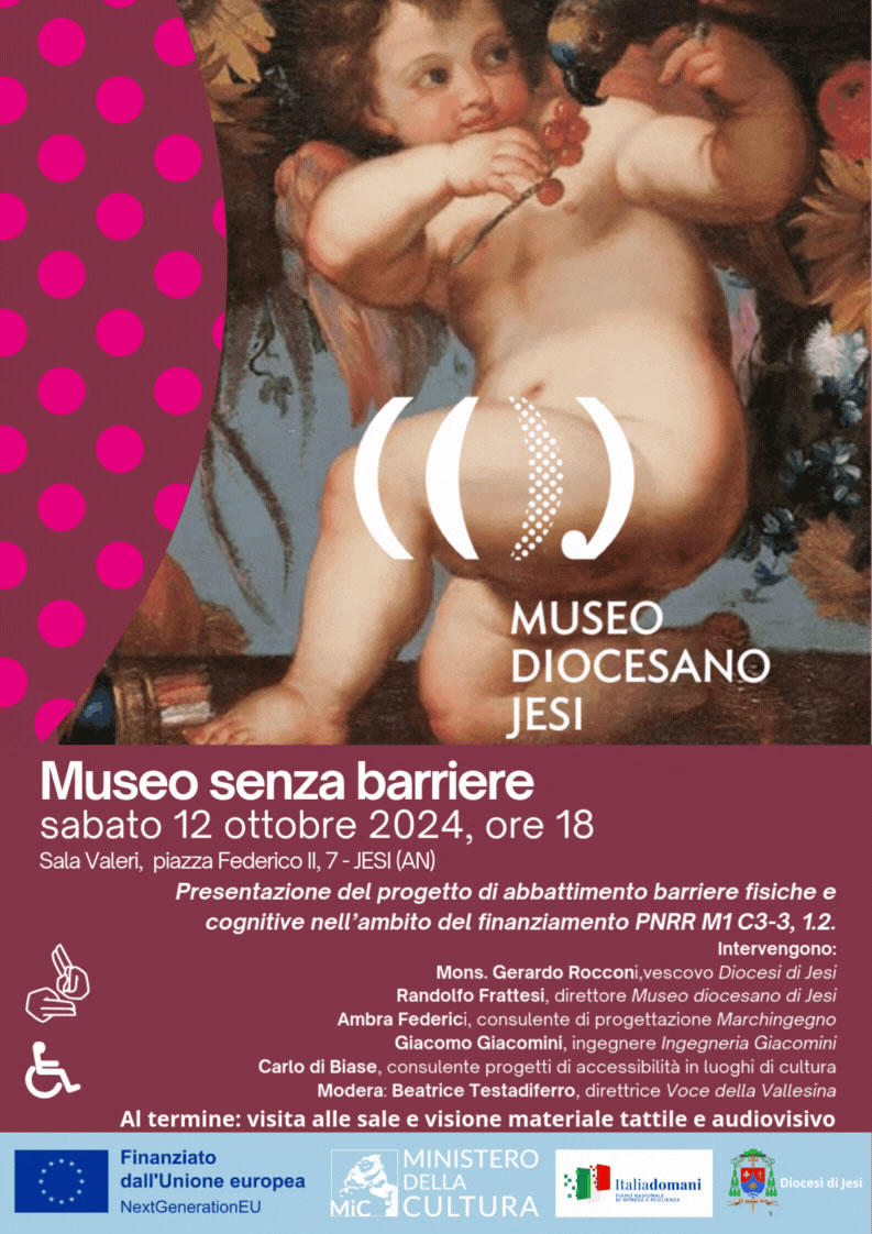 Museo Diocesano Jesi - Presentazione progetto PNRR accessibilità - 12 ottobre 2024